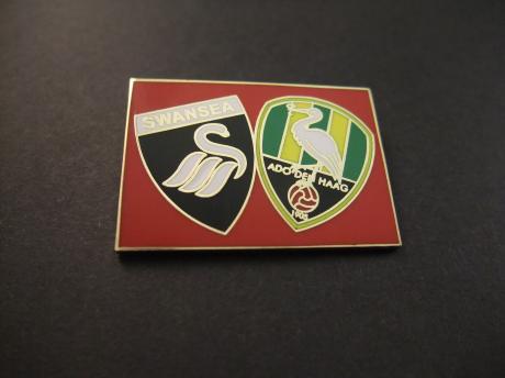 Swansea City- ADO Den Haag logo's samen rood